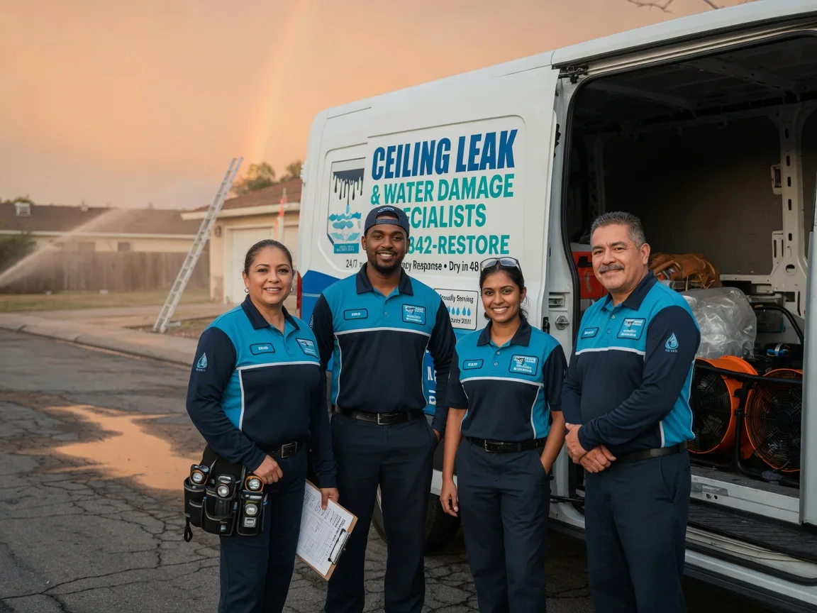 Ceiling Leak Cleanup company in Grafton, OH
