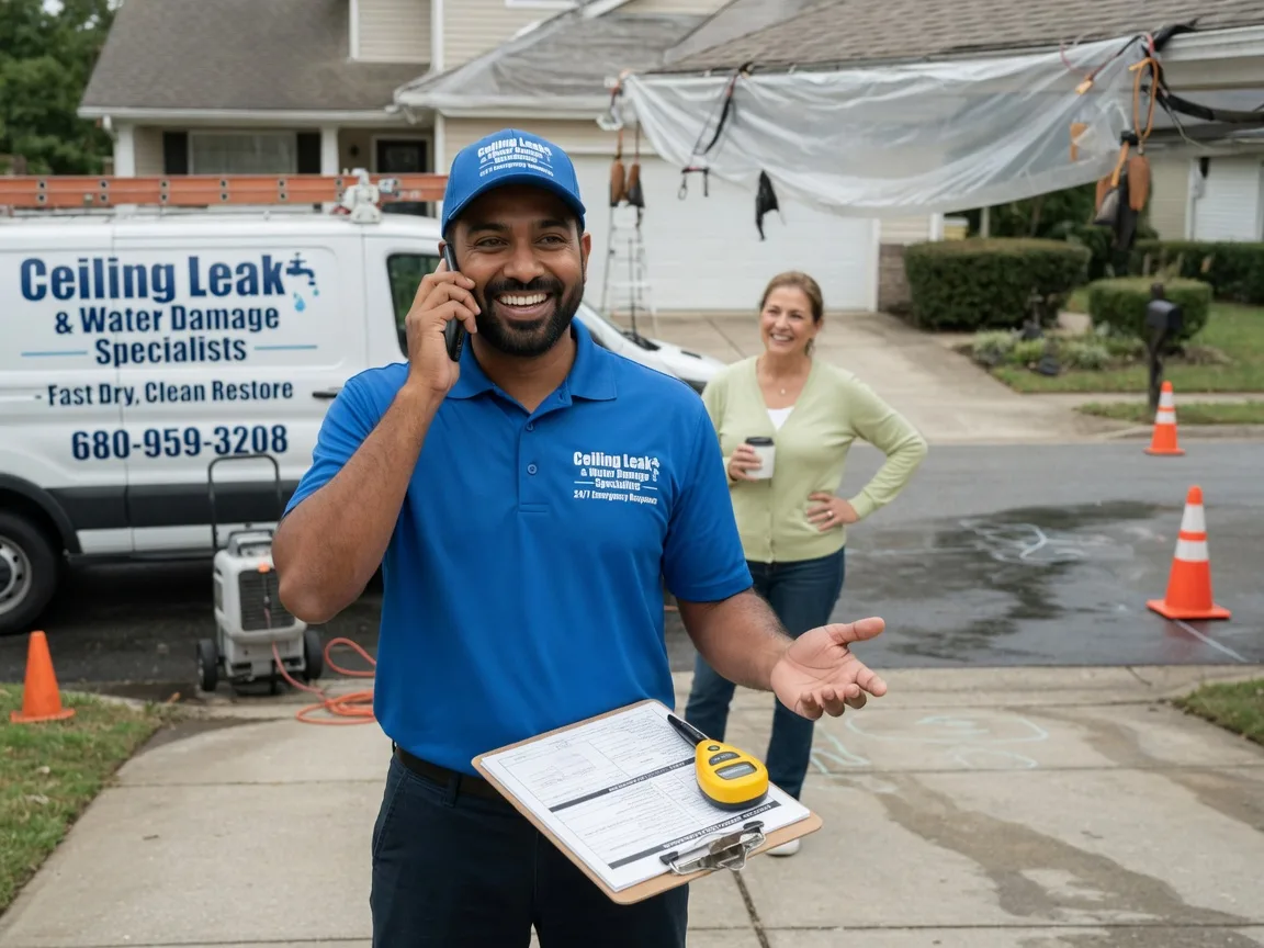 Ceiling Leak Cleanup Grafton, OH FAQs